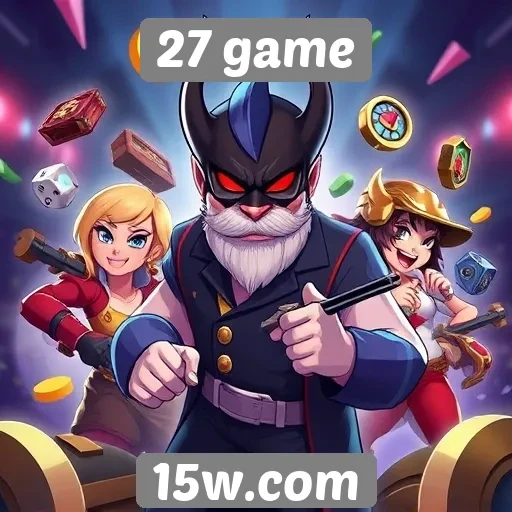 Exploração das funcionalidades do site 27 game