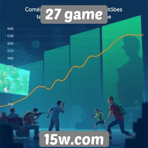Estatísticas de usuários do 27 game em crescimento